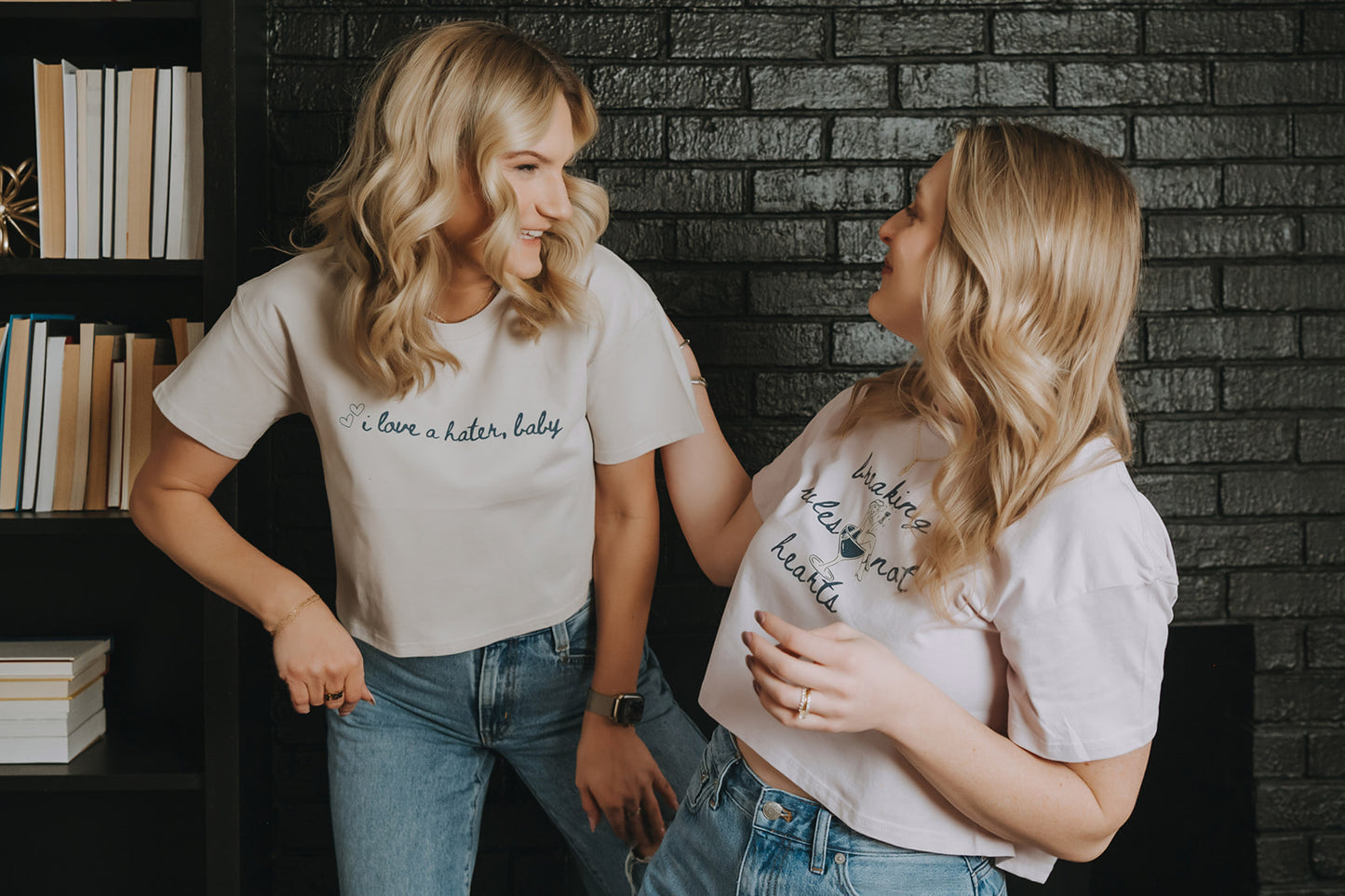 I Love A Hater | Cropped T-Shirt