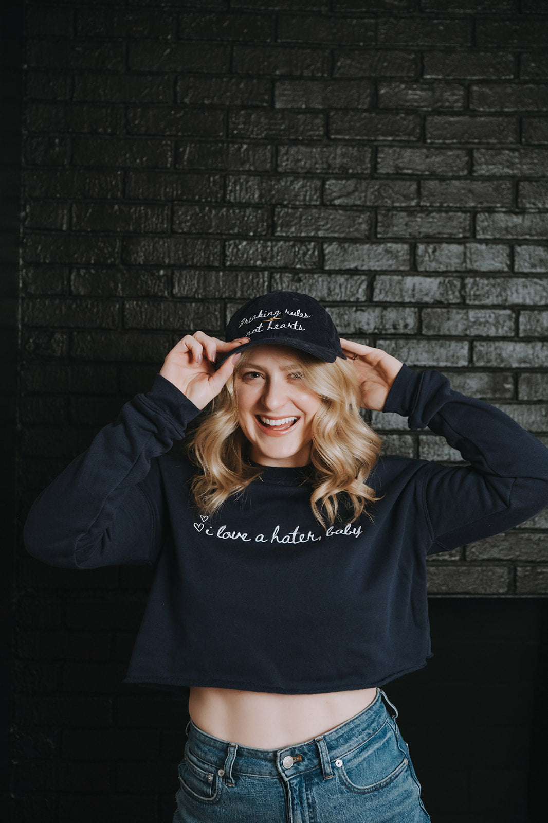 Breaking Rules Not Hearts | Corduroy Cap